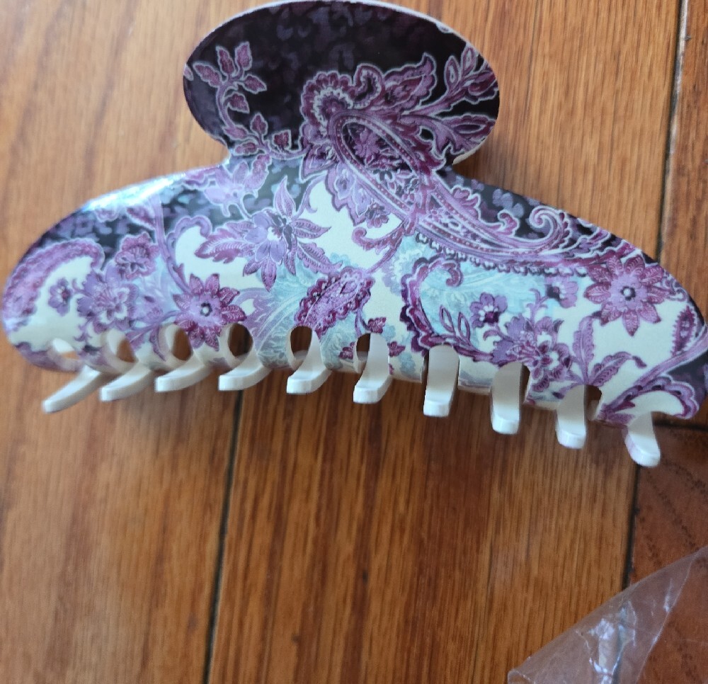 Johnny Was Hair Clip & Foldable Clip - Picture 2 of 4